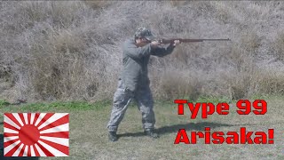 Japanese Type 99 Arisaka rifle in 3006 Review [upl. by Yde512]