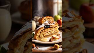 Apfelstrudel REZEPT 🍎 🍰 [upl. by Hanni]