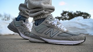 WEARING THE NEW BALANCE 990v5 FOR 12 MONTHS Pros vs Cons [upl. by Shayn]