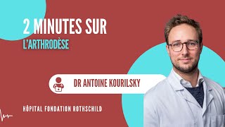 2 minutes sur  larthrodèse [upl. by Cristal]