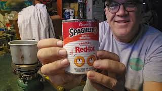 Franks Red HOT Spaghettios  UhOh SpaghettiOs [upl. by Anelem]