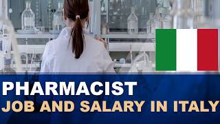 Pharmacist Job and Salary in Italy  Jobs and Wages in Italy [upl. by Hildie]