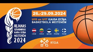 Uļjanas Semjonovas Kausa izcīņa basketbolā meitenēm  Rīdzene  Alvik Basket U17 [upl. by Aruam]