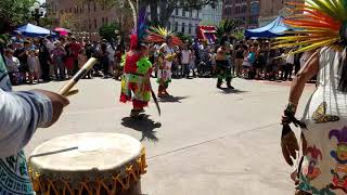 Chimalli  Aztec Dance at Olvera Street 2018 [upl. by Buerger]