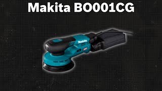 AkkuExzenterschleifer Makita BO001CG BO001CGZ  TEST  Deutsch [upl. by Gerik]