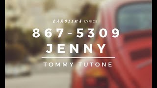 8675309Jenny – Tommy Tutone Lyric Video [upl. by Zipah177]