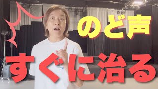 ＜演技・セリフ＞のど声がすぐになおる方法をおしえます！ [upl. by Llamaj248]