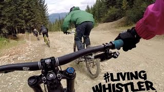 Lorena Garal and Remy Metailler MTB Downhill Whistler Bike Park LivingWhistler Chapter 1 [upl. by Riba]