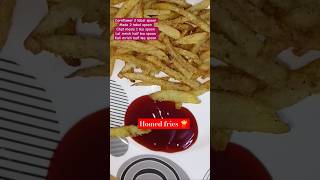 Homed fries patato  fries Ghar ki bane hue mazedar sotrs food homemade [upl. by Nylarac451]