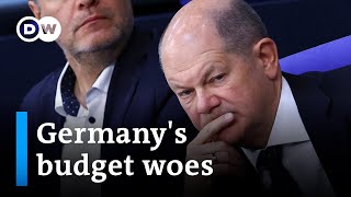 How destabilizing is Germanys budget crisis  DW News [upl. by Ioab]