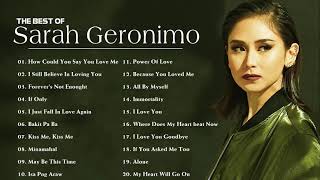 Sarah Geronimo nontop Greatest Hits The Best of Sarah Geronimo Full Album Playlist 2021 [upl. by Seavey894]