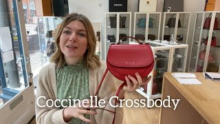 Coccinelle Crossbody Shoulder Bag Review [upl. by Qulllon]