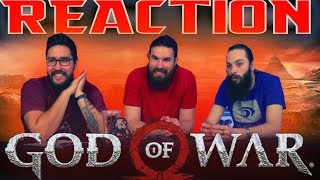 God of War – Story Trailer PS4 REACTION [upl. by Yntirb]