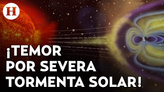 ¡Alerta por tormentas solares Sol alcanza su máximo solar ¿Habrá apagones y fallas de Internet [upl. by Trofmoc]