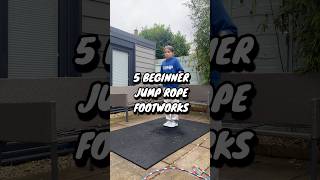 5 Beginner Jump Rope Footworks Practise Combo 🔥 skipping jumpropefootwork skippingrope [upl. by On]