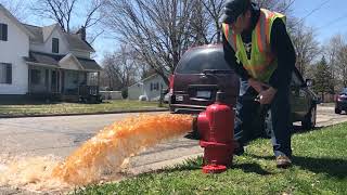 CBPU Hydrant Flushing [upl. by Remo]