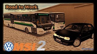 Omsi 2😜4K🙈►Road to Work 😜►Volkswagen Golf IV 1999►Sor CN12 ČSAD PLZEŇ► [upl. by Tadio]