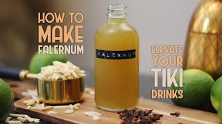 How to Make Falernum at Home  Barbados Syrup for Tiki Cocktails [upl. by Worra]