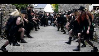 Beltane Border Morris at The Old Rydon Inn Kingsteignton 2 June 2022 [upl. by Leamse]