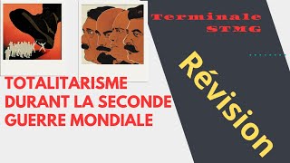 Les régimes totalitaires dans la seconde Guerre mondiale hitler stalin Révision Terminale STMG [upl. by Hahsi964]