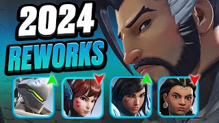 NEW Buffs and Nerfs TIER LIST  DPS Tanks and Supports Need MASSIVE Changes  Overwatch Reworks [upl. by Anitsyrk]