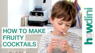 Fun Kids Recipes How to Make Fruity Cocktails [upl. by Christiansen368]