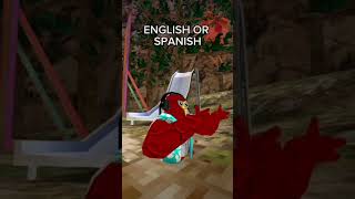 english or spanish 😈 gorillatag gtag vr shortsyoutube [upl. by Eelirrem392]