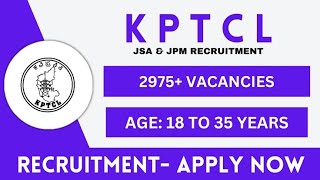 BESCOM junior lineman Requirement 2024 kptcl bescom [upl. by Wolenik81]