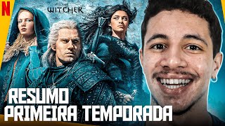 RESUMO DE THE WITCHER  1° Temporada [upl. by Etnahsa556]