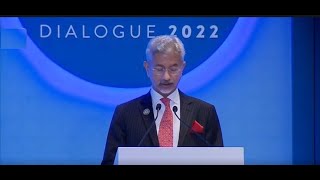 EAM Dr S Jaishankar at Raisina Dialogue 2022 [upl. by Enelyar]