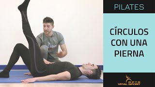 Circulos con una pierna  Pilates [upl. by Anertak]