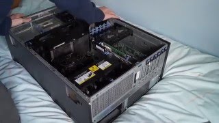 Poweredge 2900 server build timelapse [upl. by Kurland]