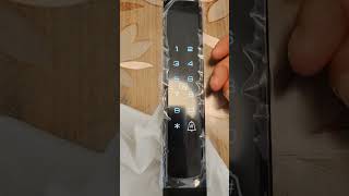 How to reset smart aluminum door lock tuya wifi app [upl. by Ihcekn842]