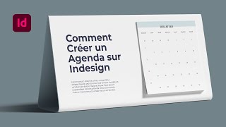 Tuto InDesign 2022  Comment créer un calendrier agenda rapidement [upl. by Esined897]