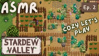 ASMR 🌱 cozy farming in Stardew Valley [upl. by Terryn533]