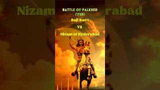 Battle of Palkhed  Baji Rao VS Nizam of Hyderabad  History of India [upl. by Etoile]