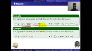 4Sintaxis de la logica [upl. by Irod]