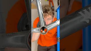 EXTREME BMX Crank Repair ☝️😱 Installing Custom Odyssey Thunderbolt BMX Cranks bmx bikes youtube [upl. by Pru]