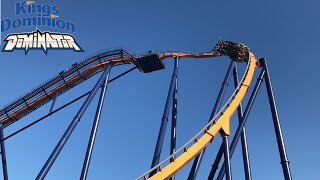 Dominator OffRide  Kings Dominion [upl. by Atterol]