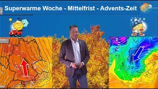 Südlage amp Föhn in dieser Woche  Mittelfrist bis Ende Oktober  grober Trend für die AdventsZeit [upl. by Parsons]