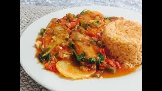 filetes de pescado a la mexicana [upl. by Ledairam198]