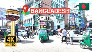 Bangladeshi 4K Walking Tour Sylhet City 2024  Zindabazar Sylhet City 4k Walking Tour 2024 [upl. by Dirtsa90]