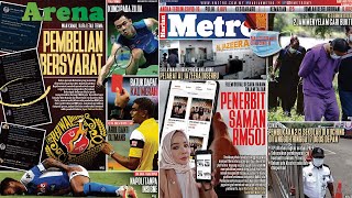 Harian Metro 5 Ogos 2020 [upl. by Nylekcaj]