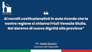 Noi daremo di nuovo dignità alle province [upl. by Dickenson]