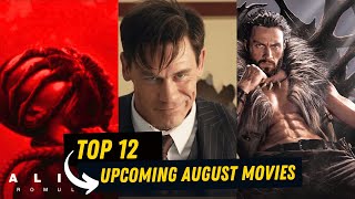 Top 12 Upcoming Hollywood Movies in August 2024  New Hollywood Movies 2024 [upl. by Ellekram]