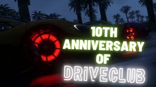 DriveClub 10th Anniversary Tribute Video [upl. by Groh47]