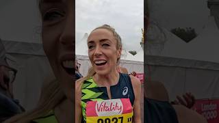 Eilish Mccolghan wanted to get in next Sunday’s Vitality 10k vlog 🤣 eliterating [upl. by Ramahs]