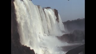 Iguazu Falls 1981 archive footage [upl. by Orravan985]