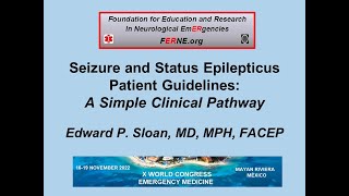 Seizure and Status Epilepticus Emergency Department Patient Guidelines Full Presentation [upl. by Atilal432]