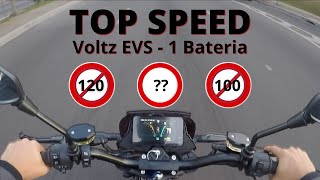 Top Speed Voltz EVS  1 Bateria [upl. by Temhem]